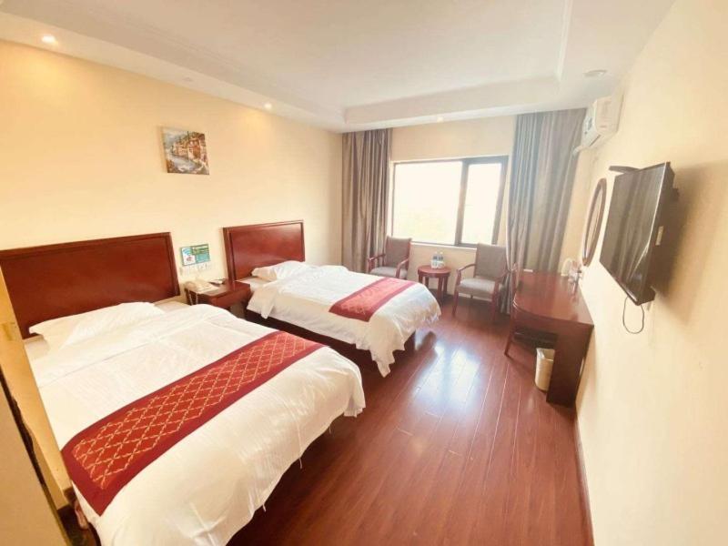 Greentree Inn Huai'An Bus Station Golden Eagle Xinya Huaihai Road Business Hotel Екстер'єр фото